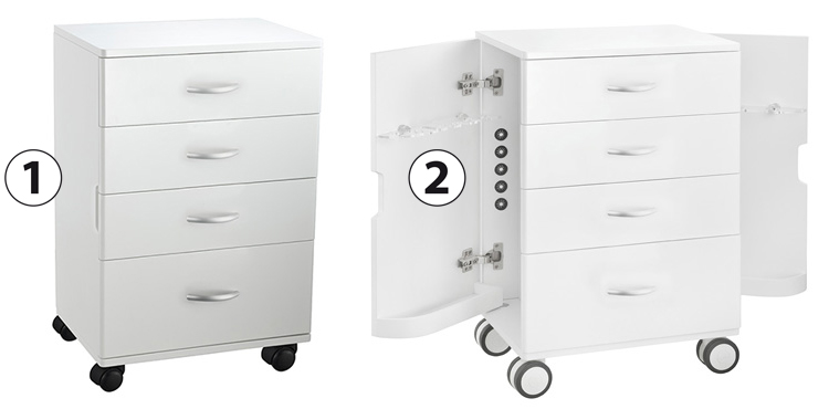 Chariot modulable Multilab simple Chariot modulable Multilab simple