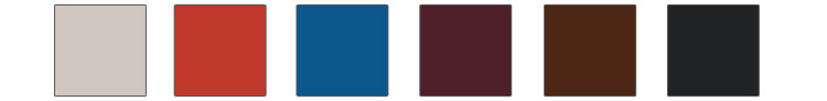 Coloris de la table de massage REGION 2 plans I Skin Coloris de la table de massage REGION 2 plans I Skin