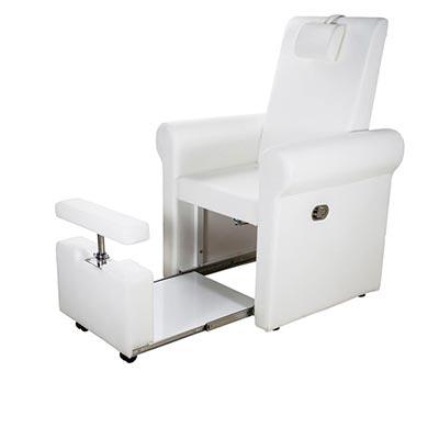 Fauteuil de pédicure professionnel Weelko Pira Blanc