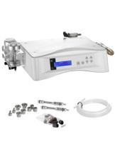 Appareil de microdermabrasion combiné Weelko: pointe de diamant + microcristaux F-336