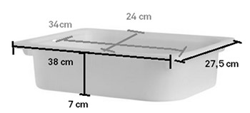 dimensions tiroirs weelko brevis