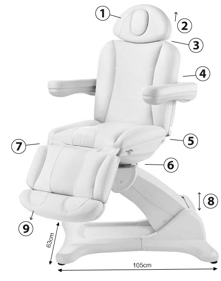 Fauteuil de massage électrique Weelko Tempo