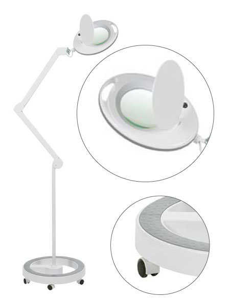 Détails Weelko Ampli lampe loupe à LED MEGA