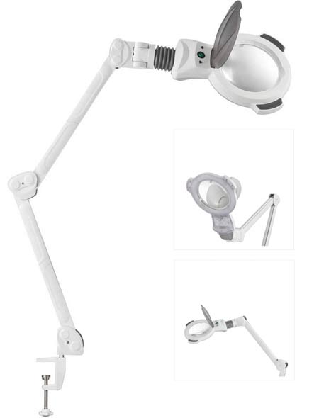 Détails Weelko Zoom + lampe loupe à LED 