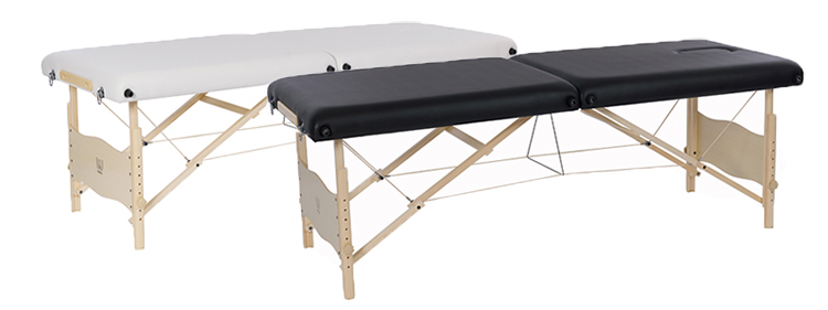 Table de massage Weelko Plenic noir et blanc