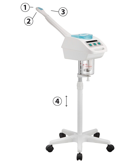 Weelko Duo vaporisateur facial à ozone 