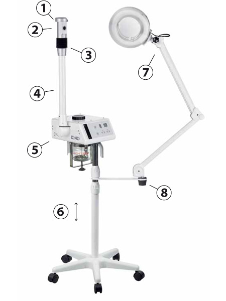 Weelko H-Two vaporisateur facial à ozone